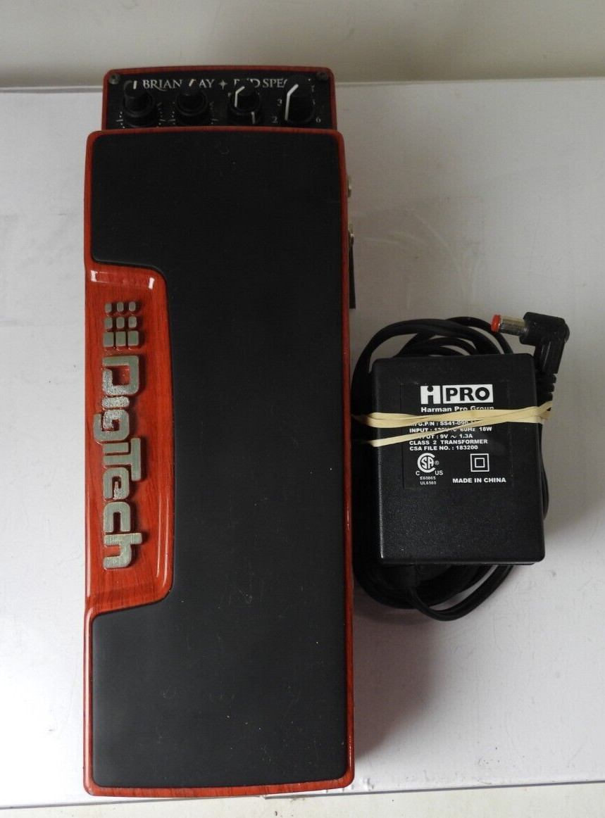 Digitech Brian May Red Special Multi Effects Pedal w/Box & Adapter Free USA Ship