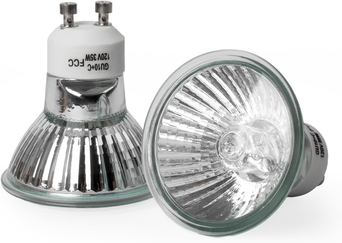120v 35W GU10 Bulb for Candle Warmer Lamp, 2pcs gu10+c Dimmable 2800K 35w