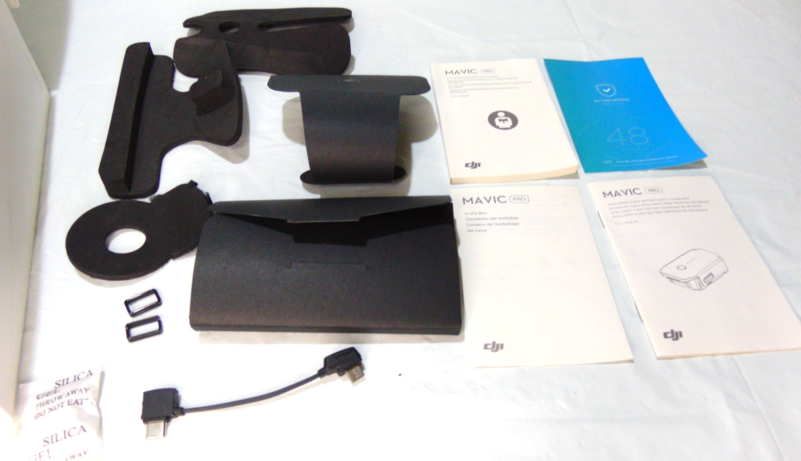 DJI Mavic Pro Drone Original * BOX ONLY * With Manuals & bits FAST SHIPPING
