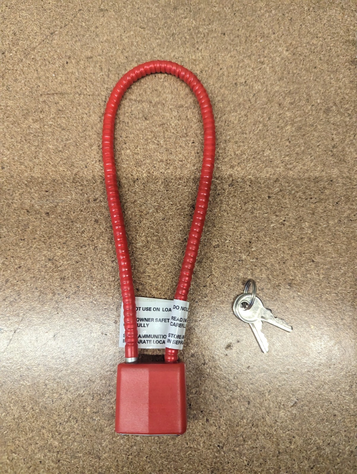 RED CABLE LOCK 30MM UMAREX