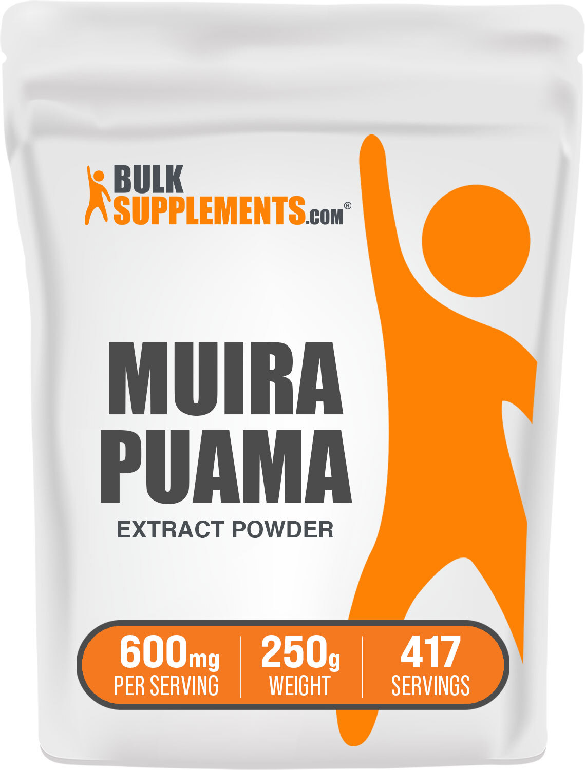 BulkSupplements Muira Puama Extract Powder - 600 mg Per Serving