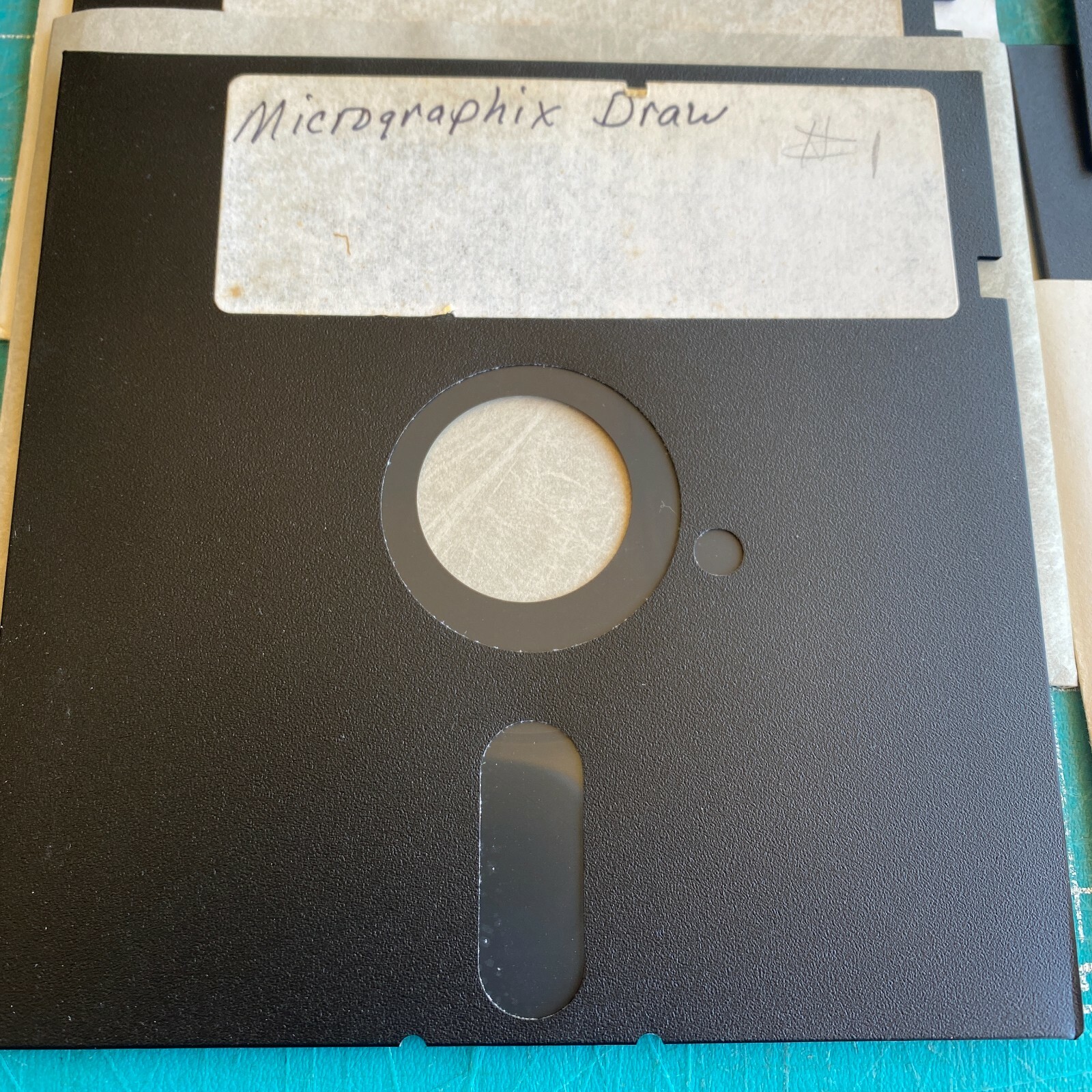 Micrographix McPaint SuperPrint Graphics Software Lot 5.25" Floppy Disk Computer