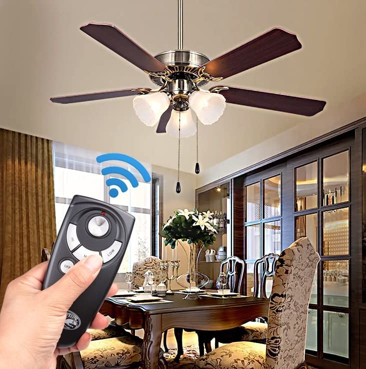 Replacement Remote Compatible for UC7083T Hampton Bay Ceiling Fan Wireless Remot