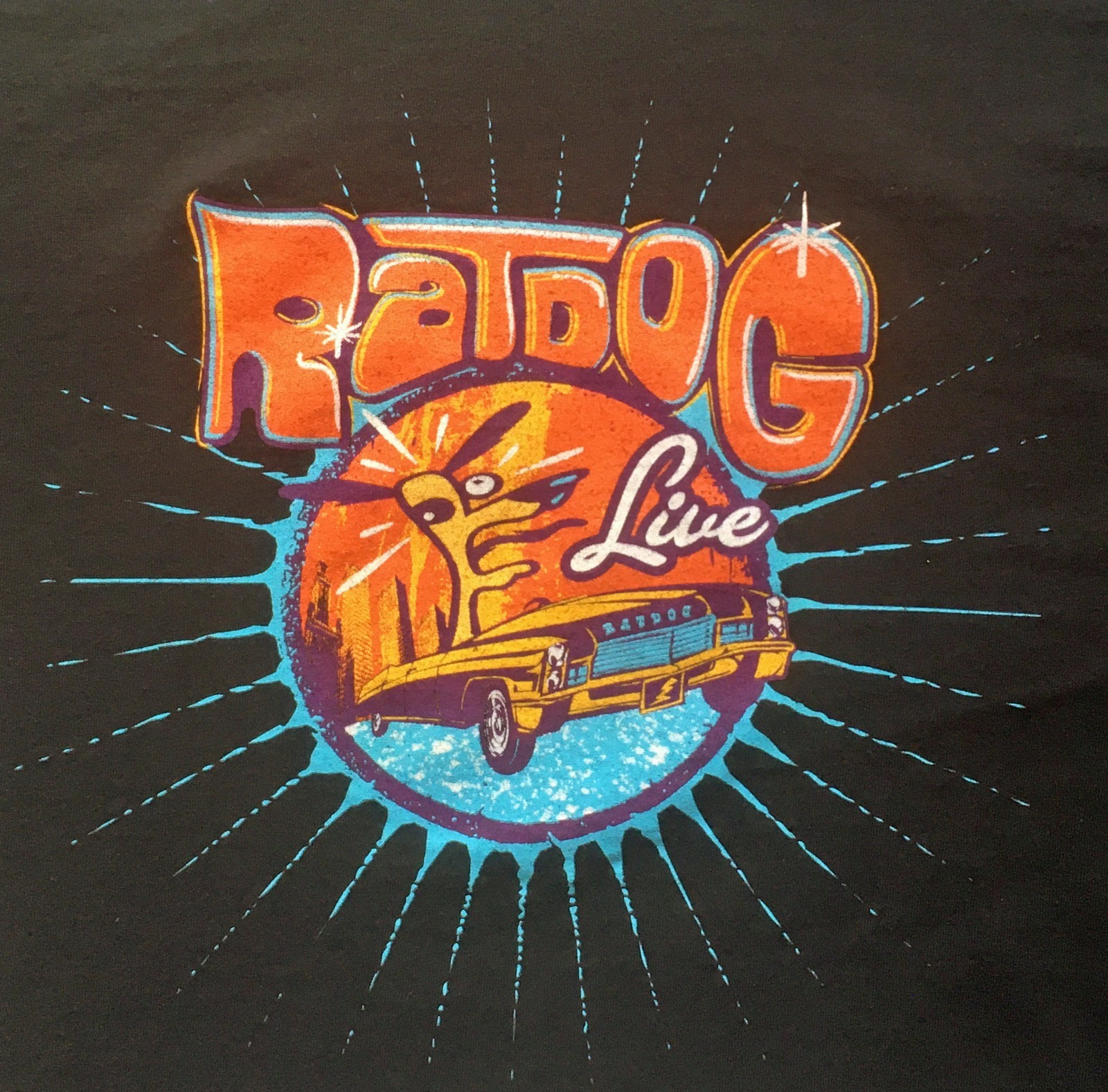 Ratdog Spring Tour 2002 T-Shirt sz L Bob Weir
