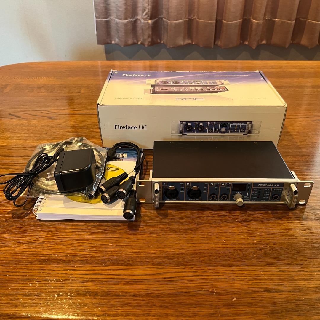 RME Fireface UC USB Compact Audio Interface Tested Complete macOS Sequoia