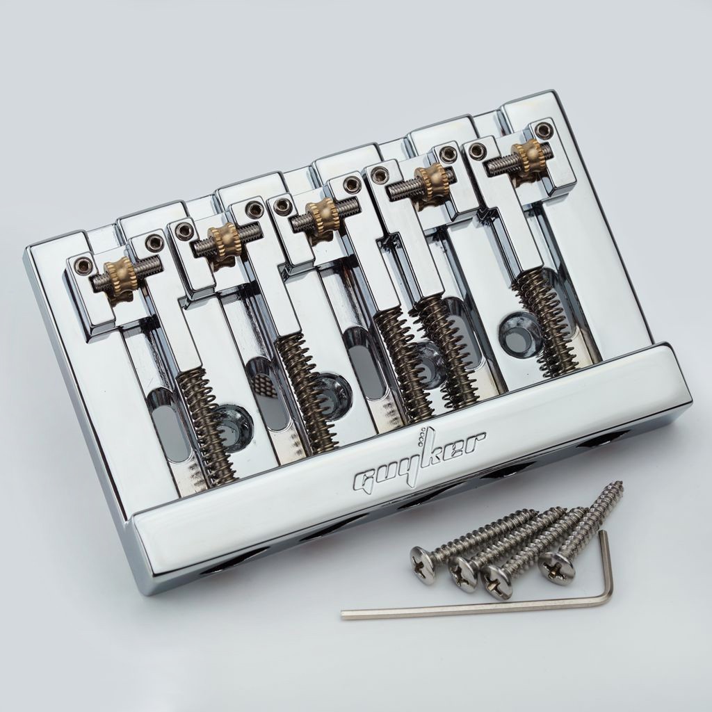 NEW Bass Bridge 5 String Roller Material Brass