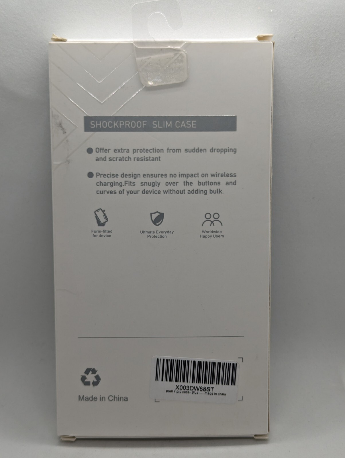 Google Pixel 7 Pro Shockproof Slim Case Blue New