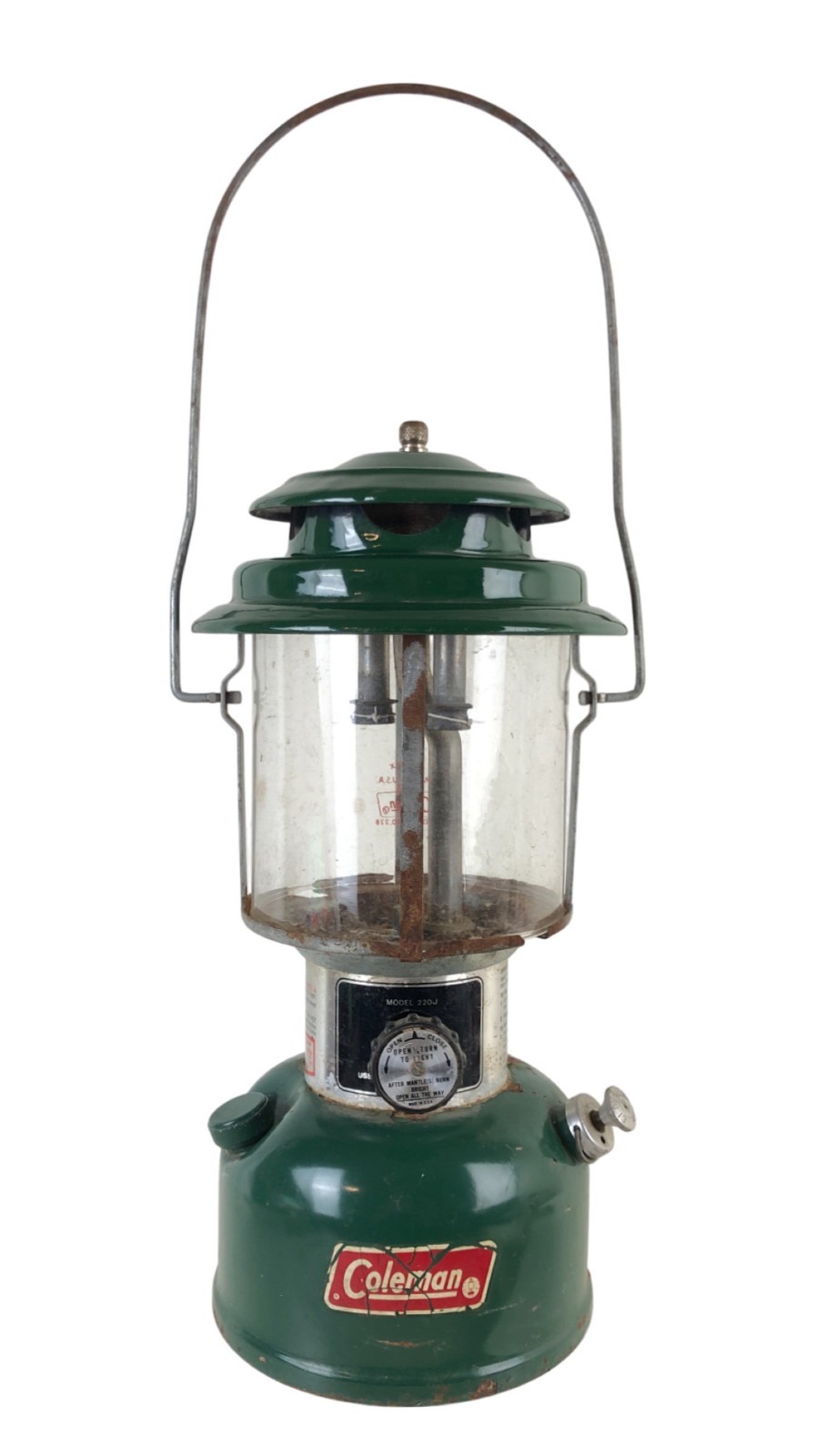 1979 Coleman 220J Vintage Two Mantle Lantern