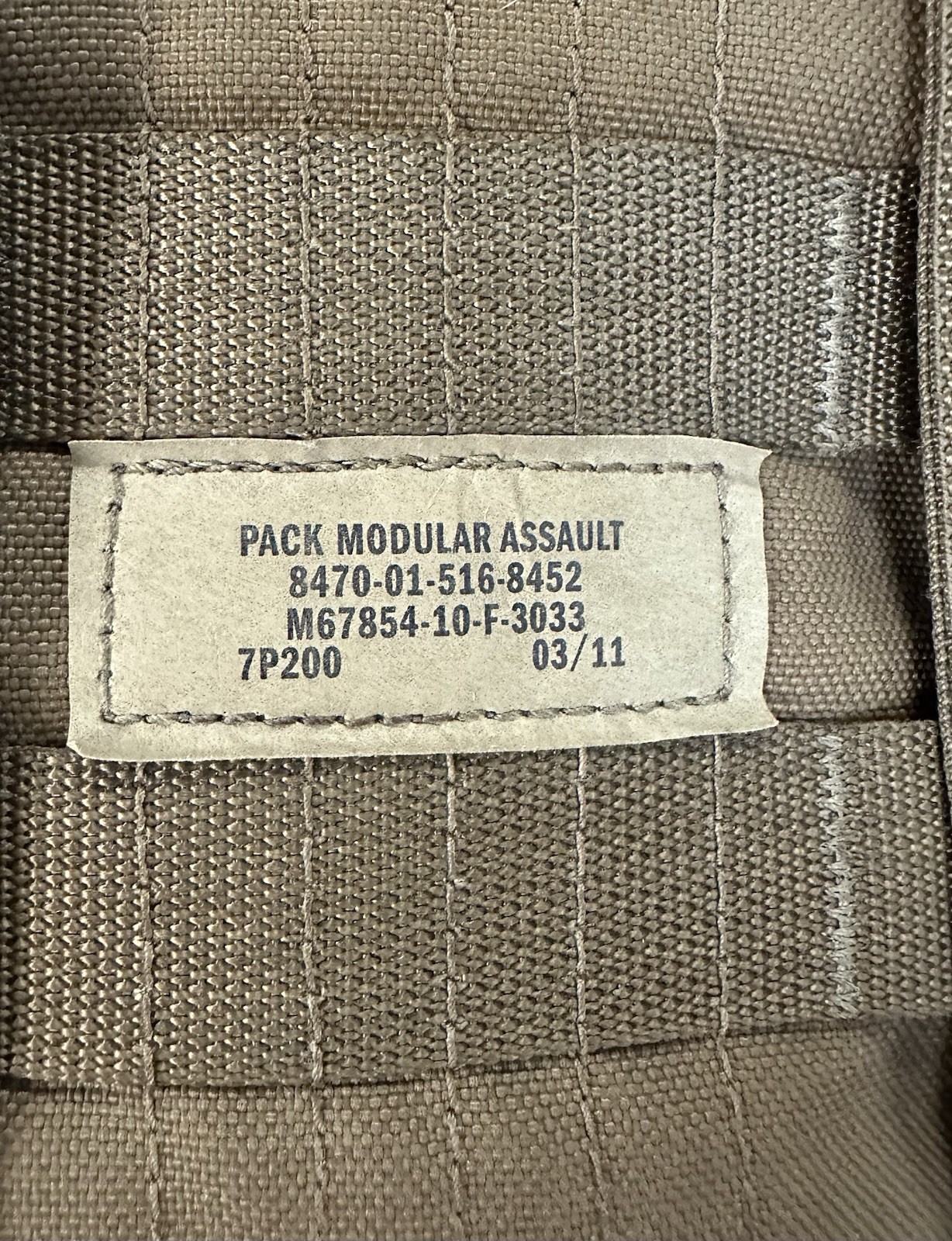 Eagle Industries Modular Assault Pack RLCS MAP MOLLE EIUI DEVGRU Coyote