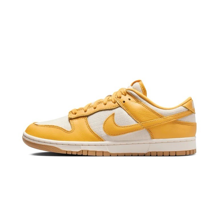 Nike - Dunk Low 'University Gold Soft Yellow' Shoes - New W/Out Box - 10.5
