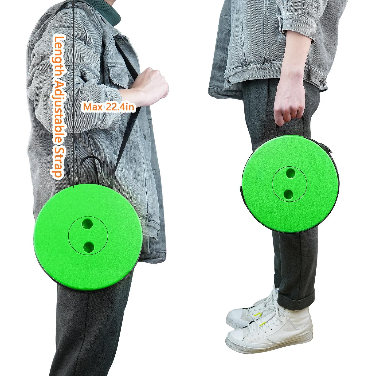 Boreeman Upgraded Height: 2.56 - 17.72 Inches, Width: 9.84 Green