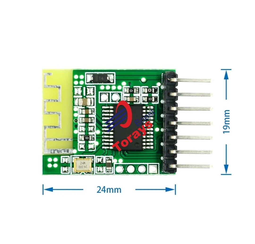 Bluetooth Audio Receiver mini Module - Stereo Output - 5V DC Operation USA
