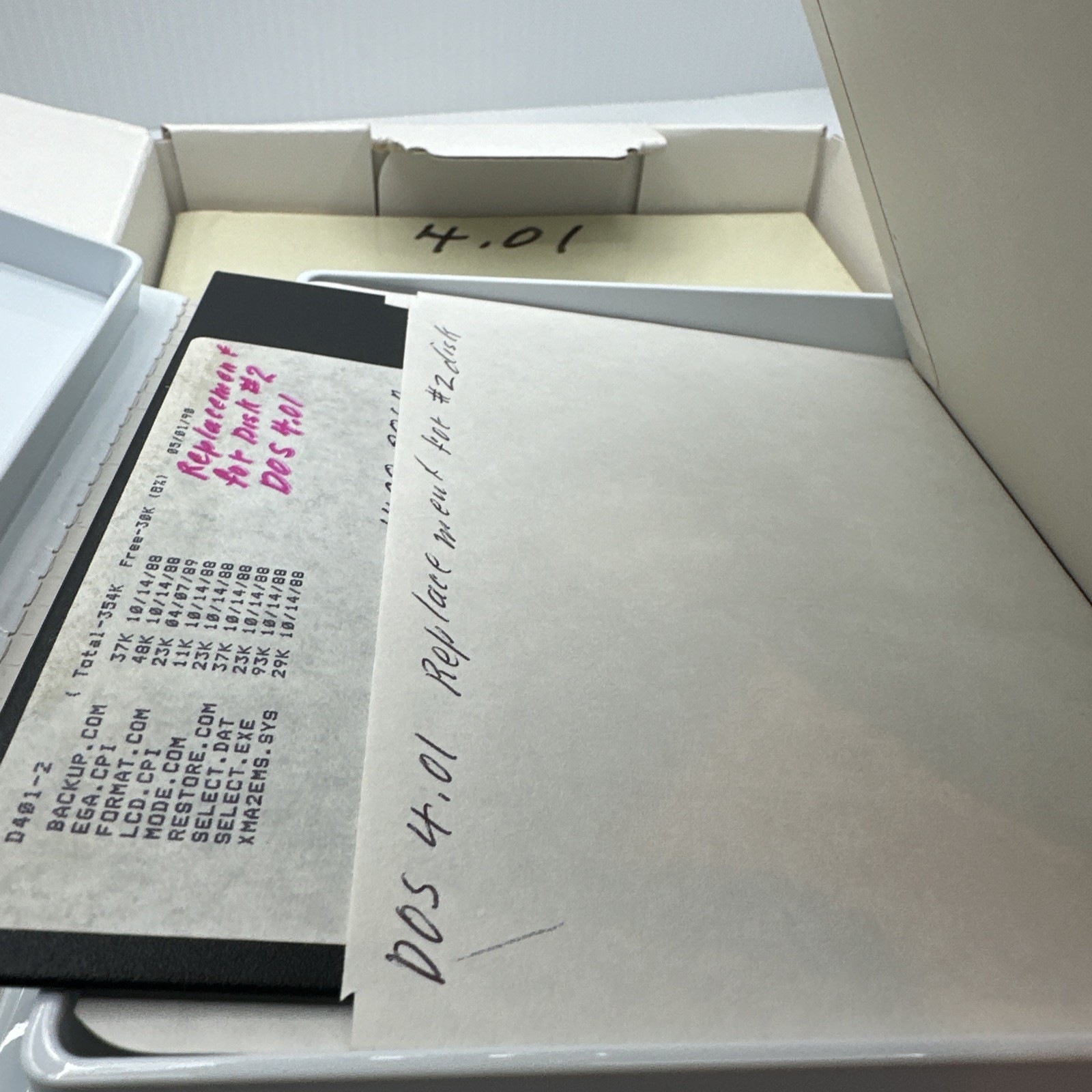 microsoft ms-dos dtk computer 4.01
