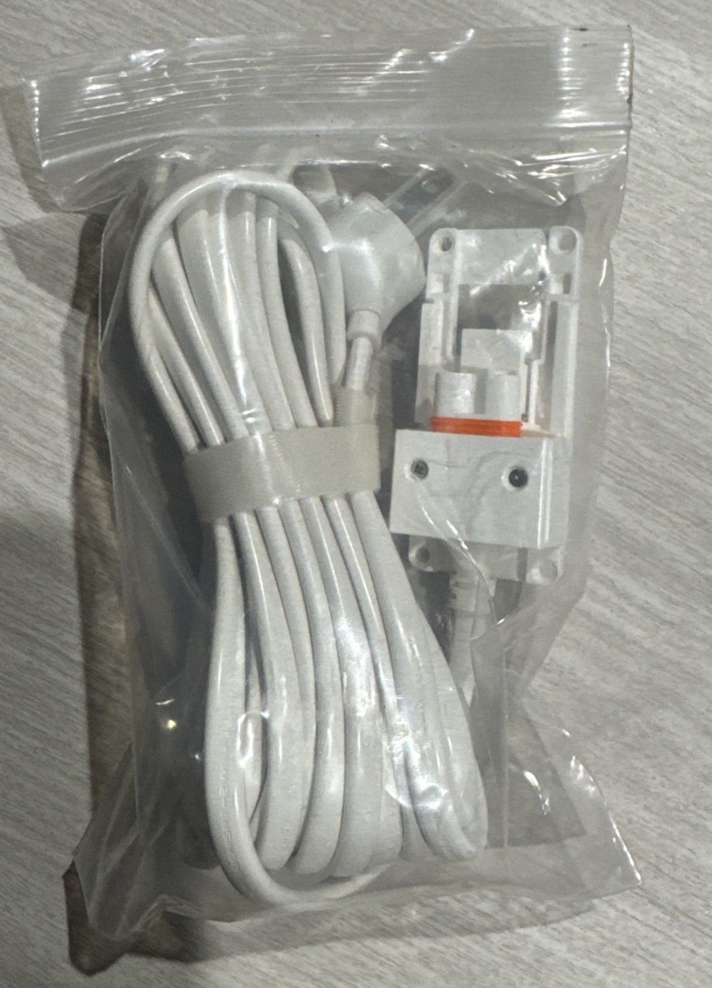 Ring Camera Indoor/Outdoor Power Adapter (Barrel Plug) White New Unused
