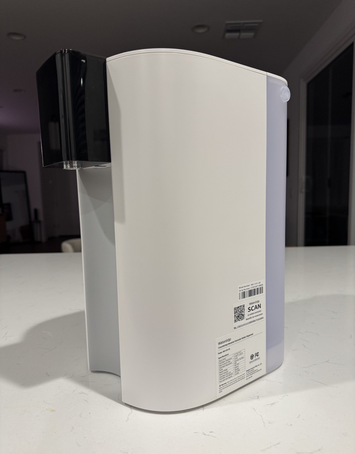 Waterdrop CoreRO Countertop Reverse Osmosis System 6-Stage RO Filtration WD-C1S