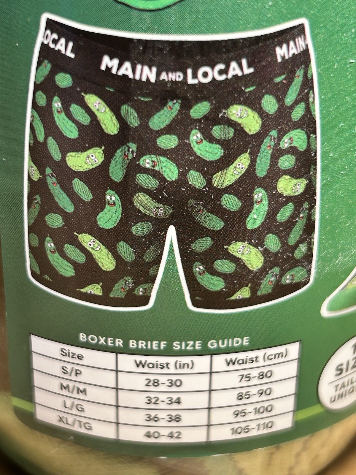 Pickles Gift Set Men’s Boxers & Socks Size Large New In Package Fast Shipping