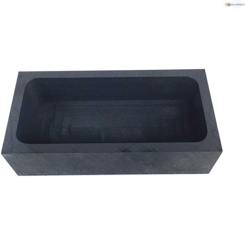 Graphite Ingot Mold 1kg Gold Silver Crucible for Melting Casting Refining