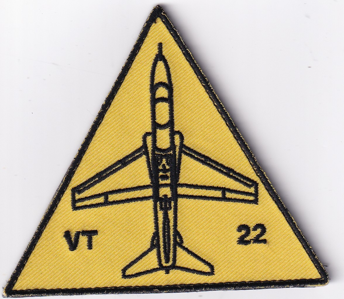 VT-22 patch US Navy aviation squadron patch triangle USN