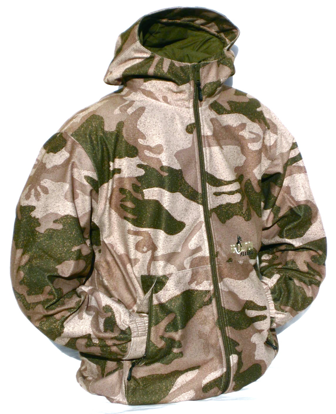 Cabela's Outfitter Camo Dry-Plus 100% Waterproof Windproof Silent Hunting Jacket