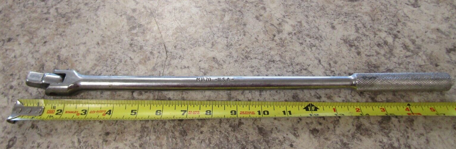 Master Mechanic - Drive Breaker Bar - M1670 - made in USA