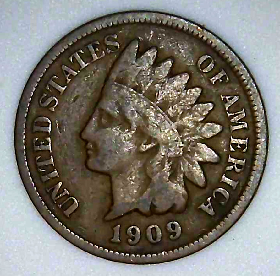1909-P 1C Indian Head Cent 26uct0313-4
