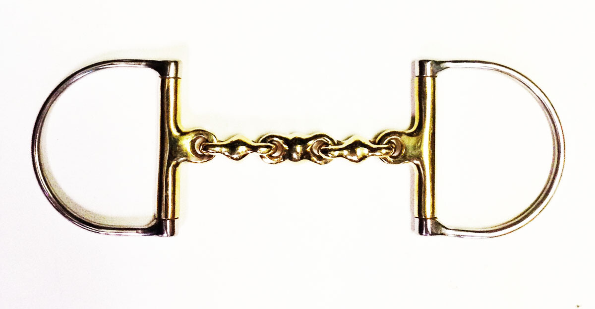 German Silver Waterford Dee Ring Bit