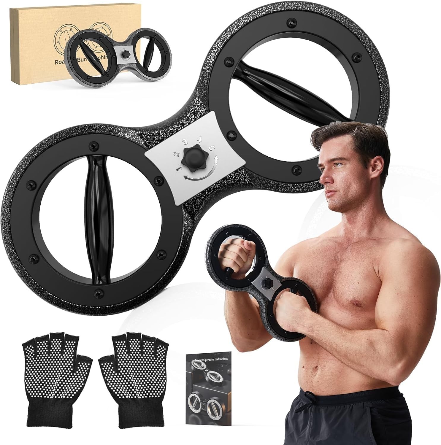 Burn Machine Arm Workout Spinning Rotator Shoulder Burn Machine 360 Degree