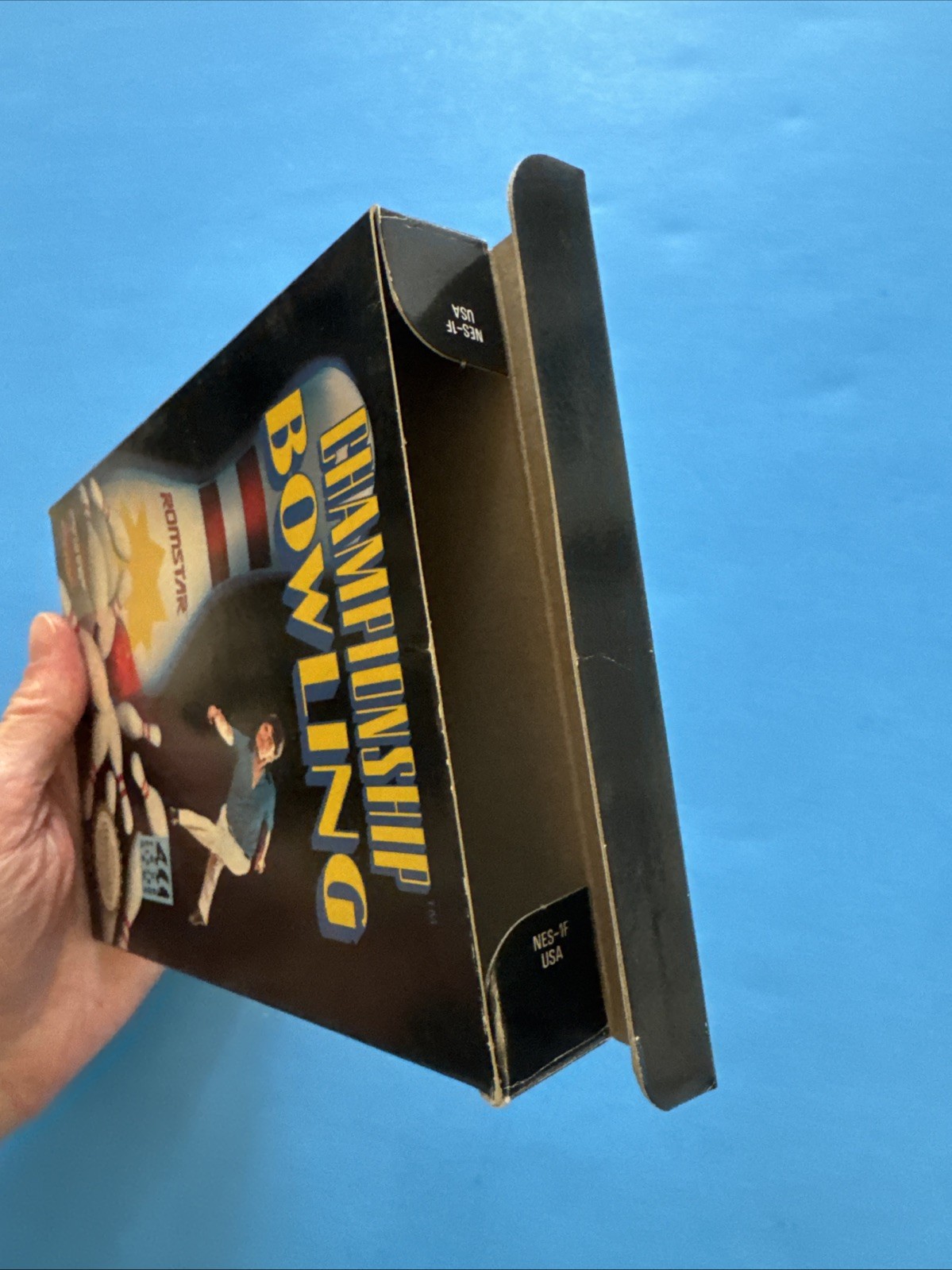 Championship Bowling Nintendo NES BOX only Clean All Around Authentic