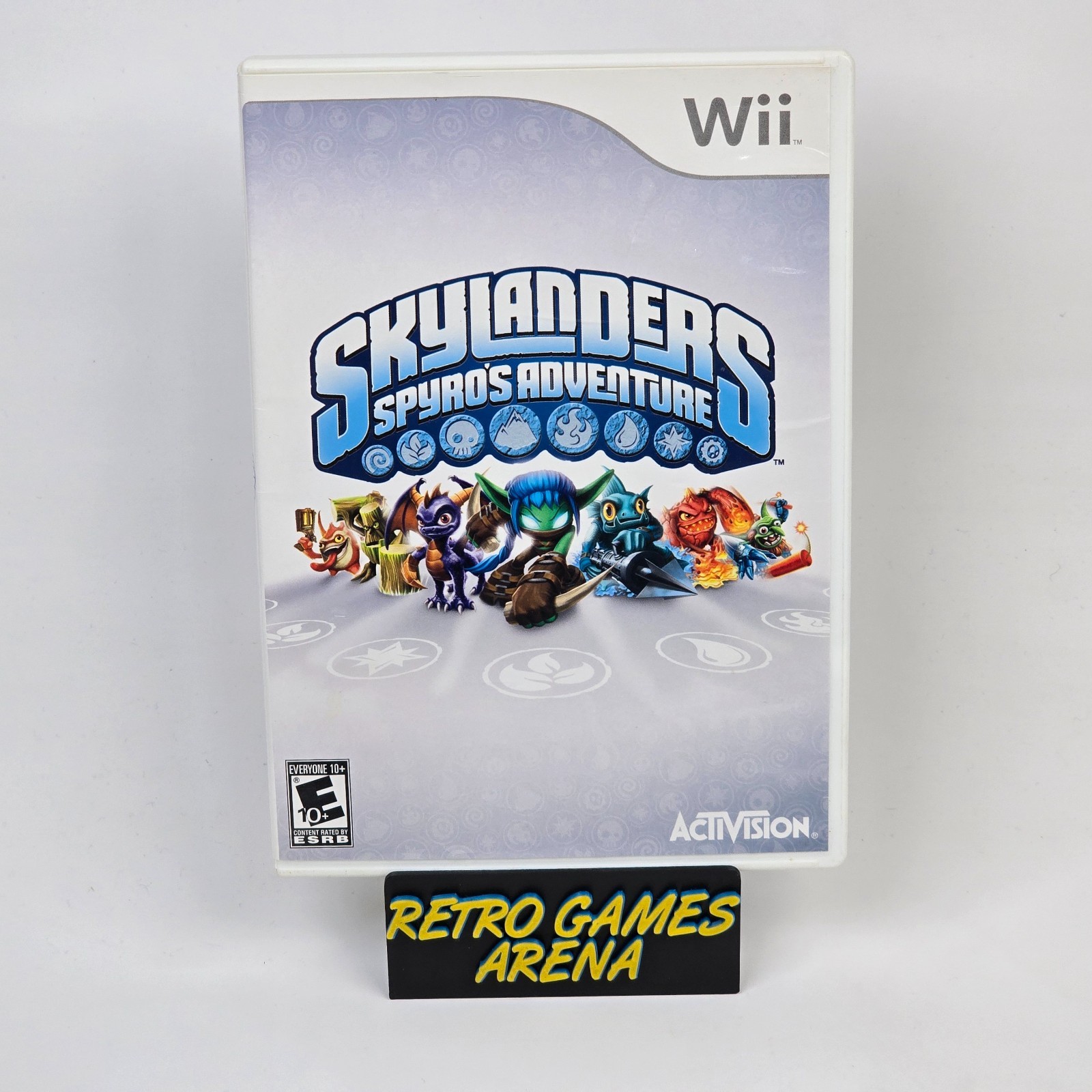 Skylanders: Spyro's Adventure (Nintendo Wii) Case & Disc TESTED