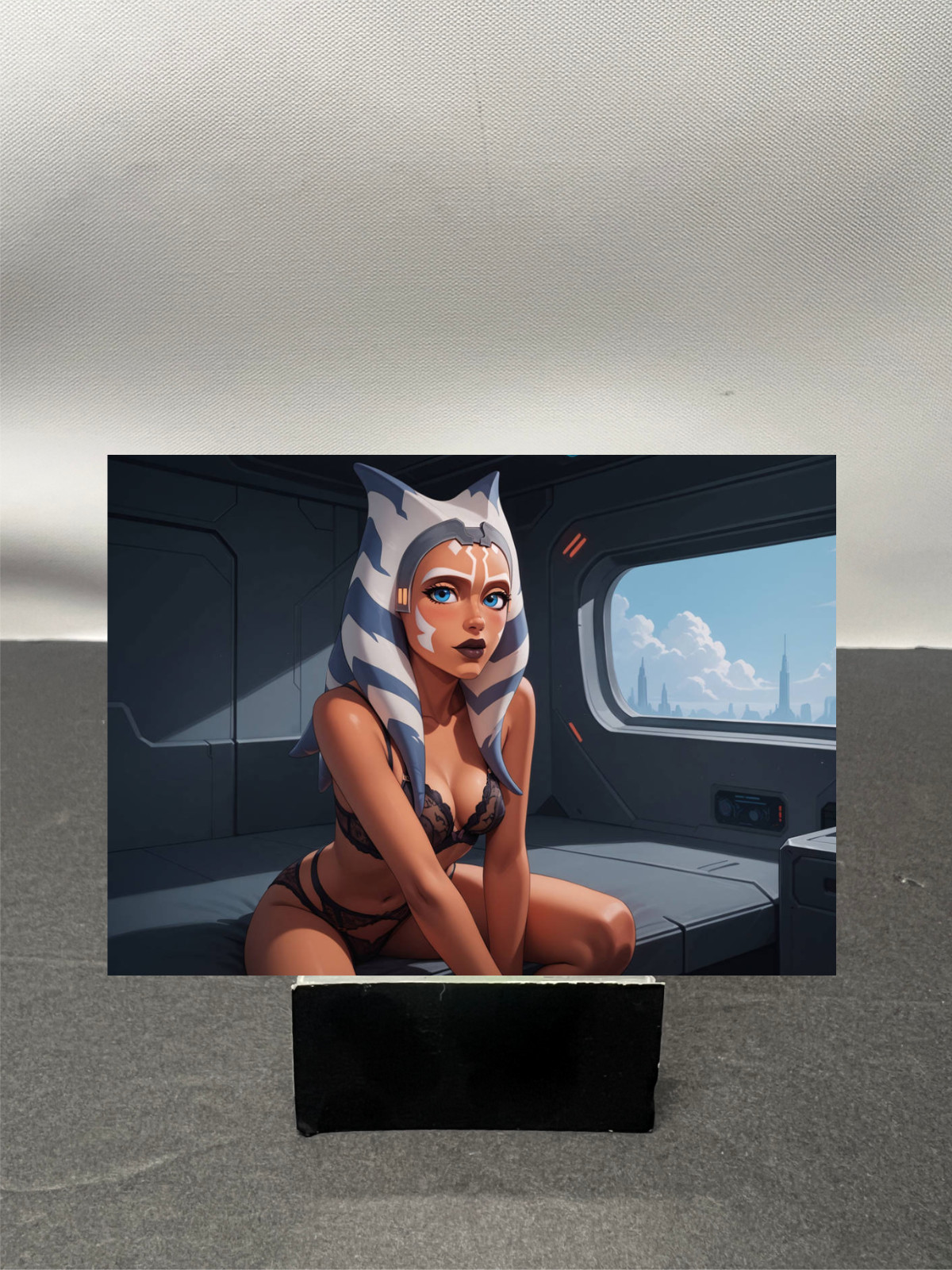 Ahsoka Waifu Anime Custom Art Trading Card NSFW AVAILABLE W5270