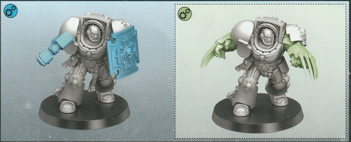 Assault Terminator A Space Marines Multipart Kit Warhammer 40k - NoS (x1)