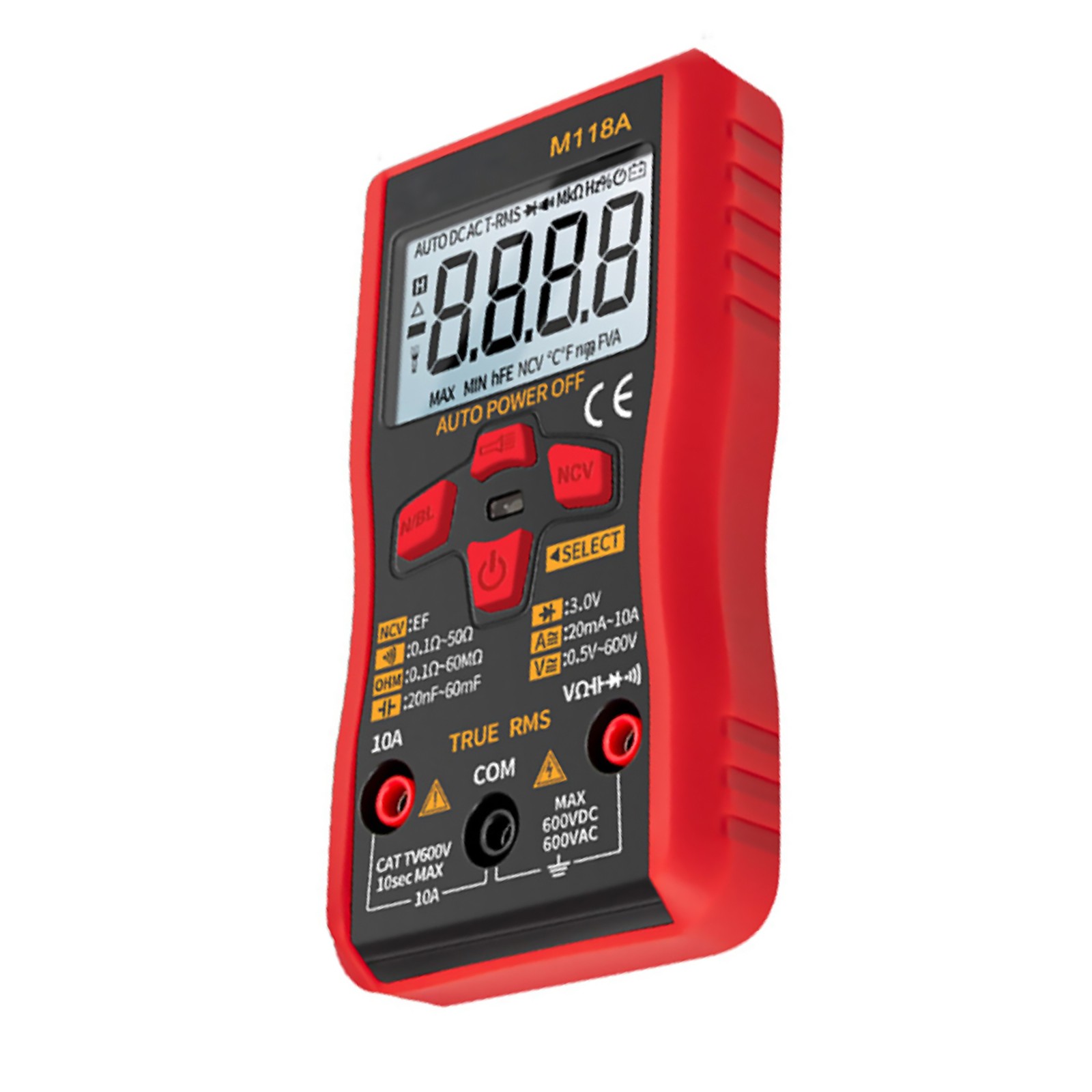 ANENG M118A 6000 Count Multifunktions Digital Multimeter Hand Spannungstester E