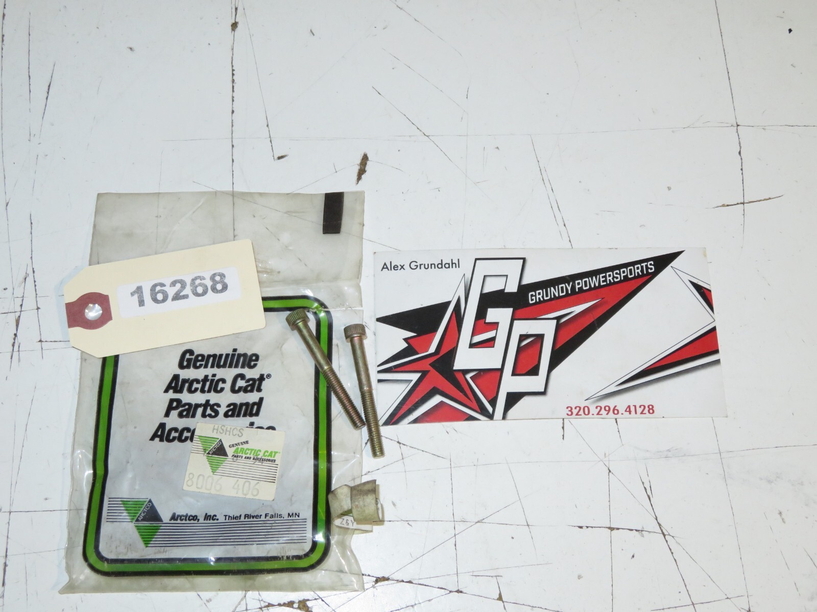 Arctic Cat - New OEM Cap Screw 10-32X1.75 Qty 2	8006-406