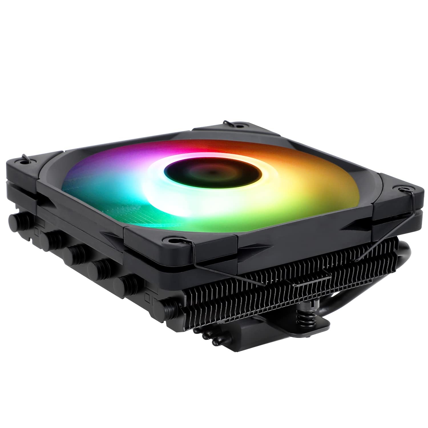 Thermalright AXP-120-X67 Black ARGB Low Profile CPU Air Cooler with Quite...