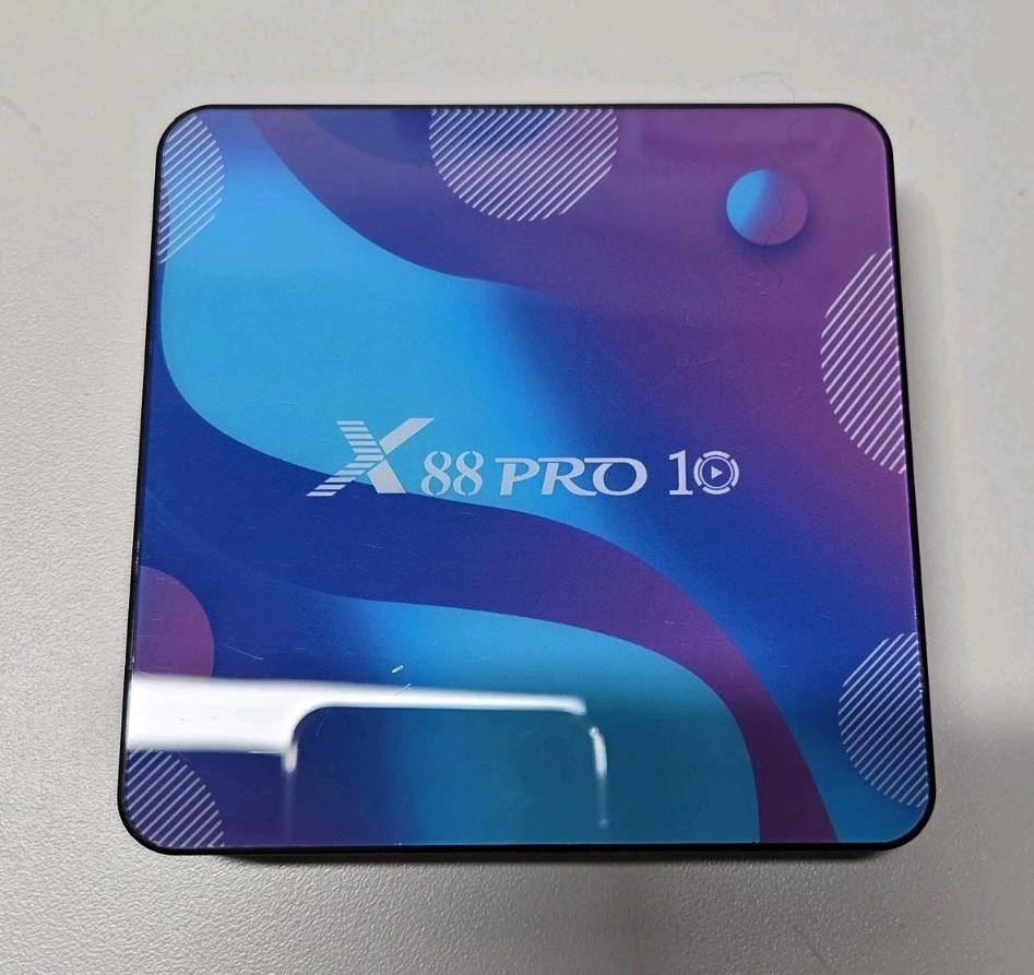 X88 Pro 11 Android Player 64GB+4GB TV Box 4K Wifi Bt Media Player ONLY Used