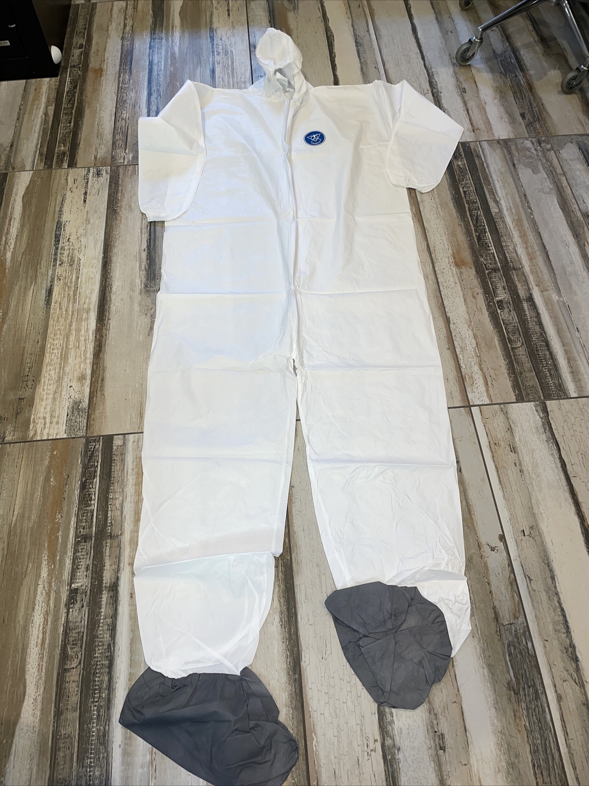 Impact MALT Promax Coverall, 3-XLarge, White, W/ Hood 18 Coveralls IMPM10173X