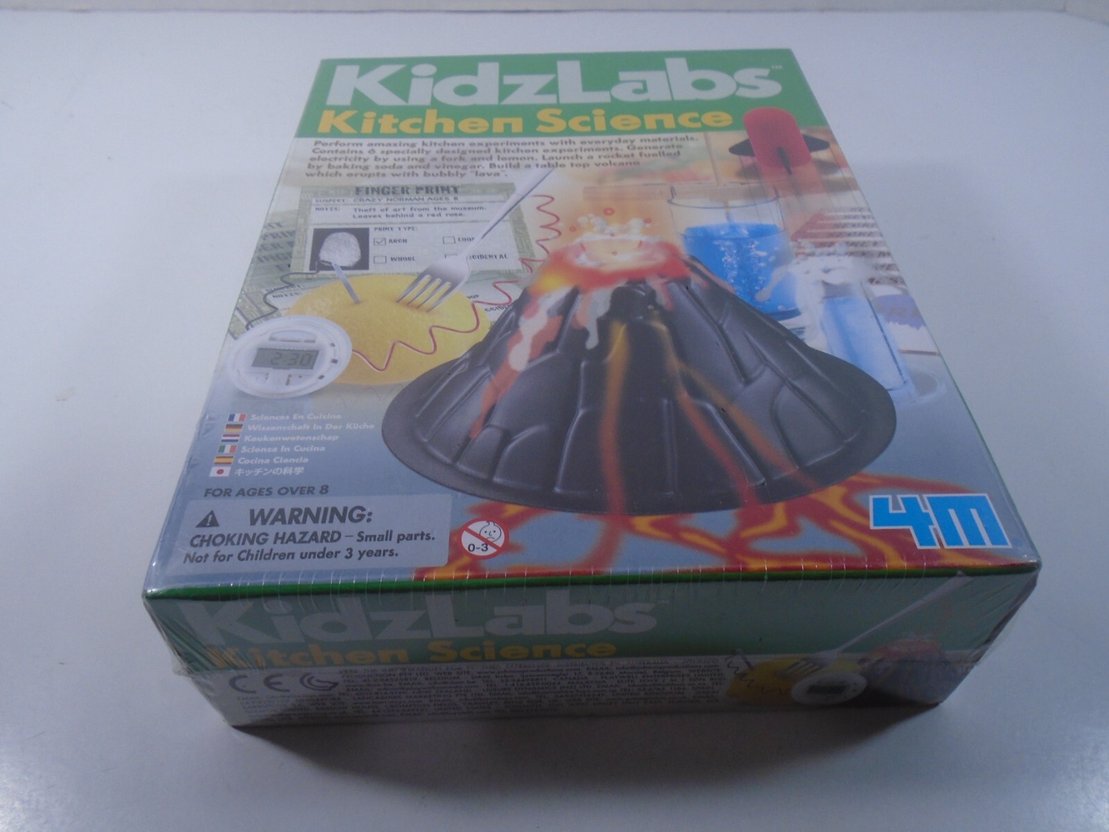 TOYSMITH--4M KIDZLABS--KITCHEN SCIENCE KIT (NEW)