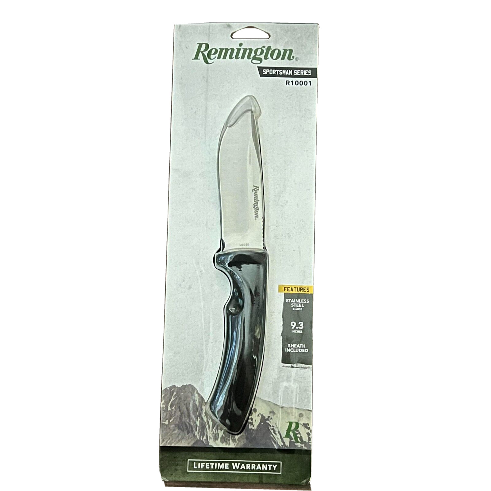 Remington Sportsman R10001 Fixed 4.3" Drop Point Blade Knife $30