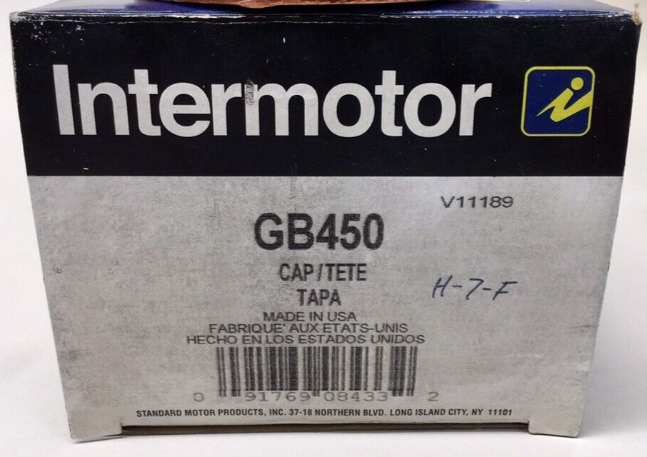 Intermotor GB450 Distributor Cap