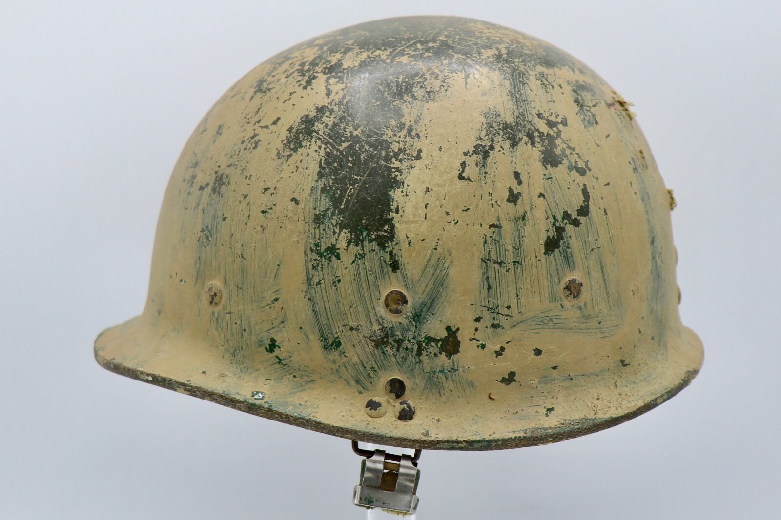 Iraqi Battle Damaged M80 Helmet