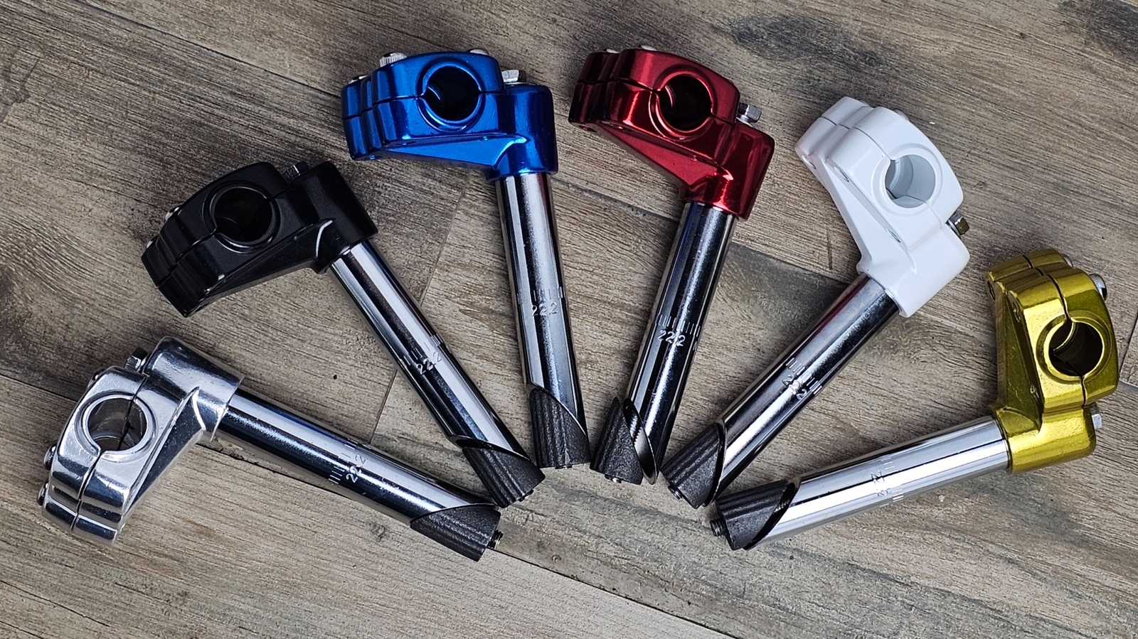 ALLOY 13/16" 21.1MM OS BMX BIKE 4BOLT QUILL STEM VINTAGE SCHWINN CRUSIER BICYCLE