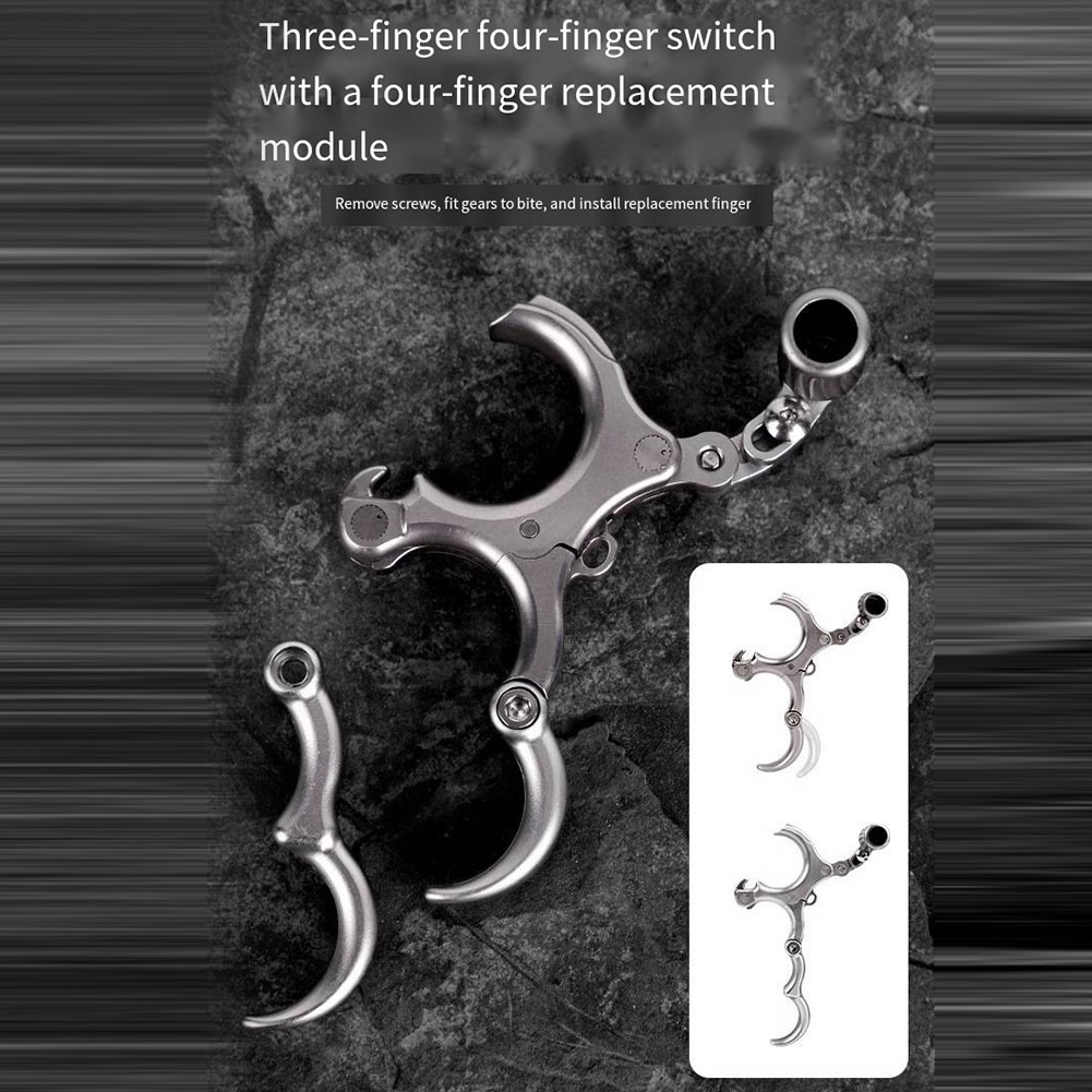 Premium Compound Bow Release Aid Trigger with Comfortable Finger Exchange