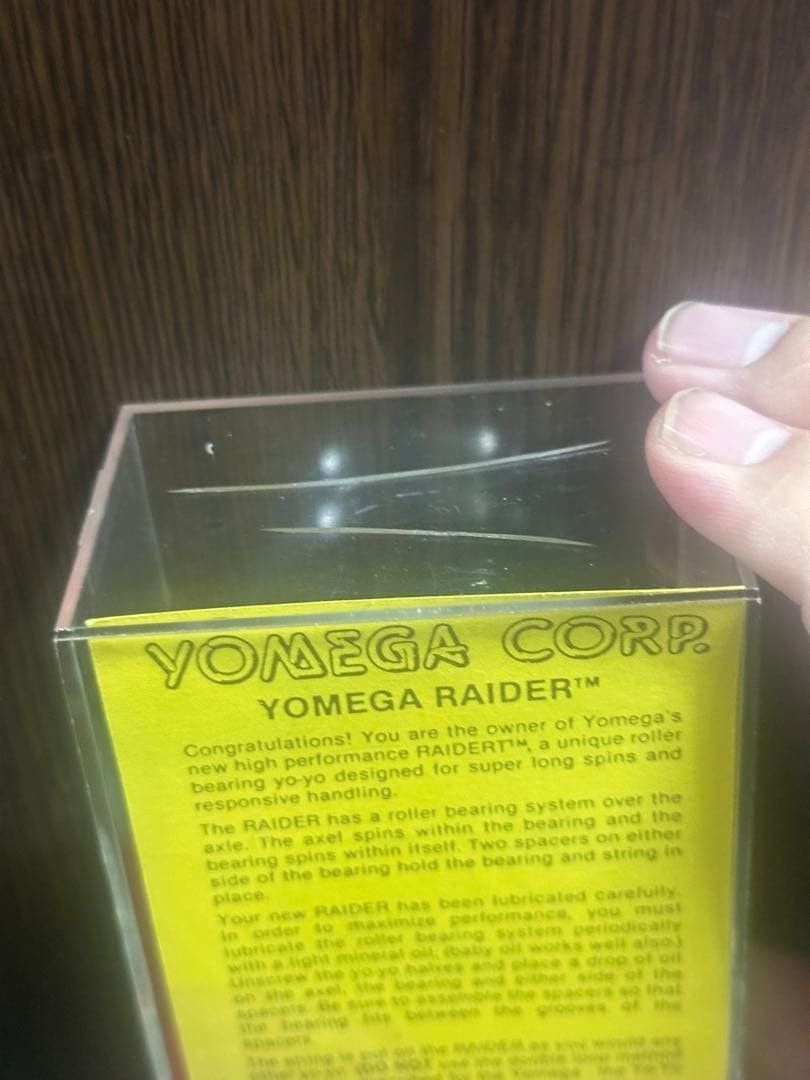 YOMEGA Raider Yo-Yo Vintage Item #2