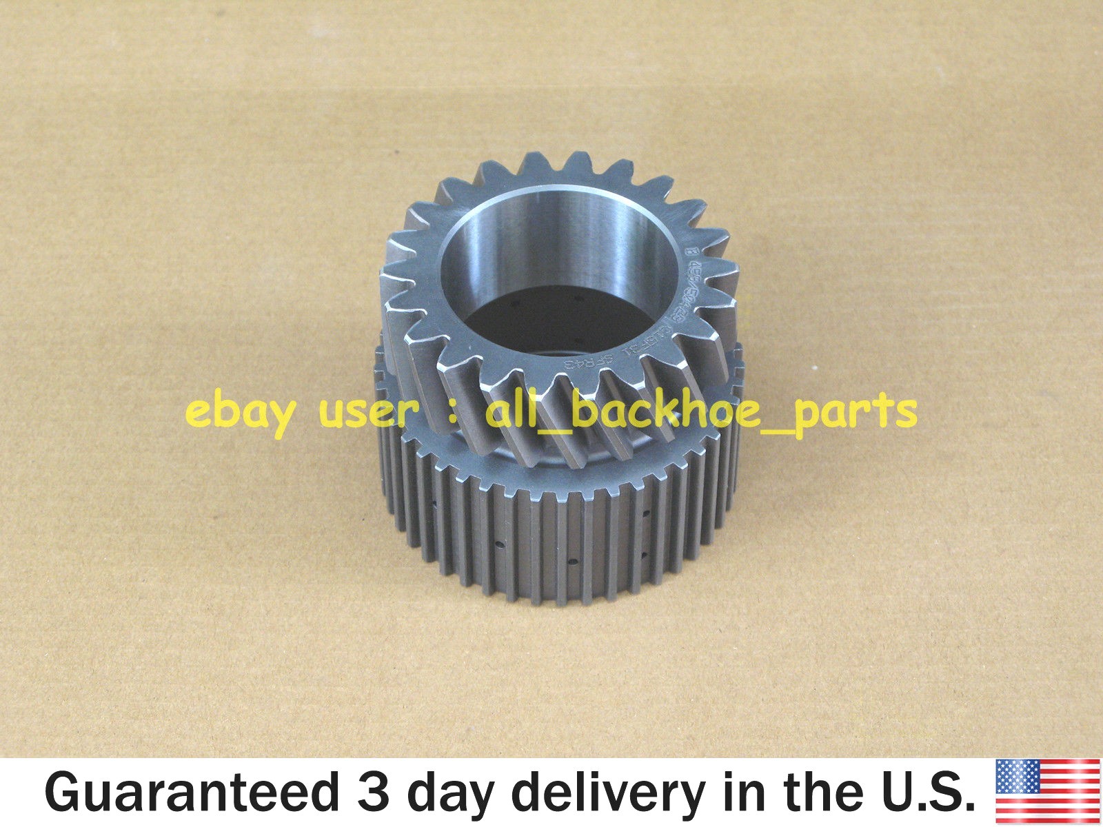 JCB BACKHOE - GEAR 22T & PLATE CARRIER (PART NO. 459/50429)