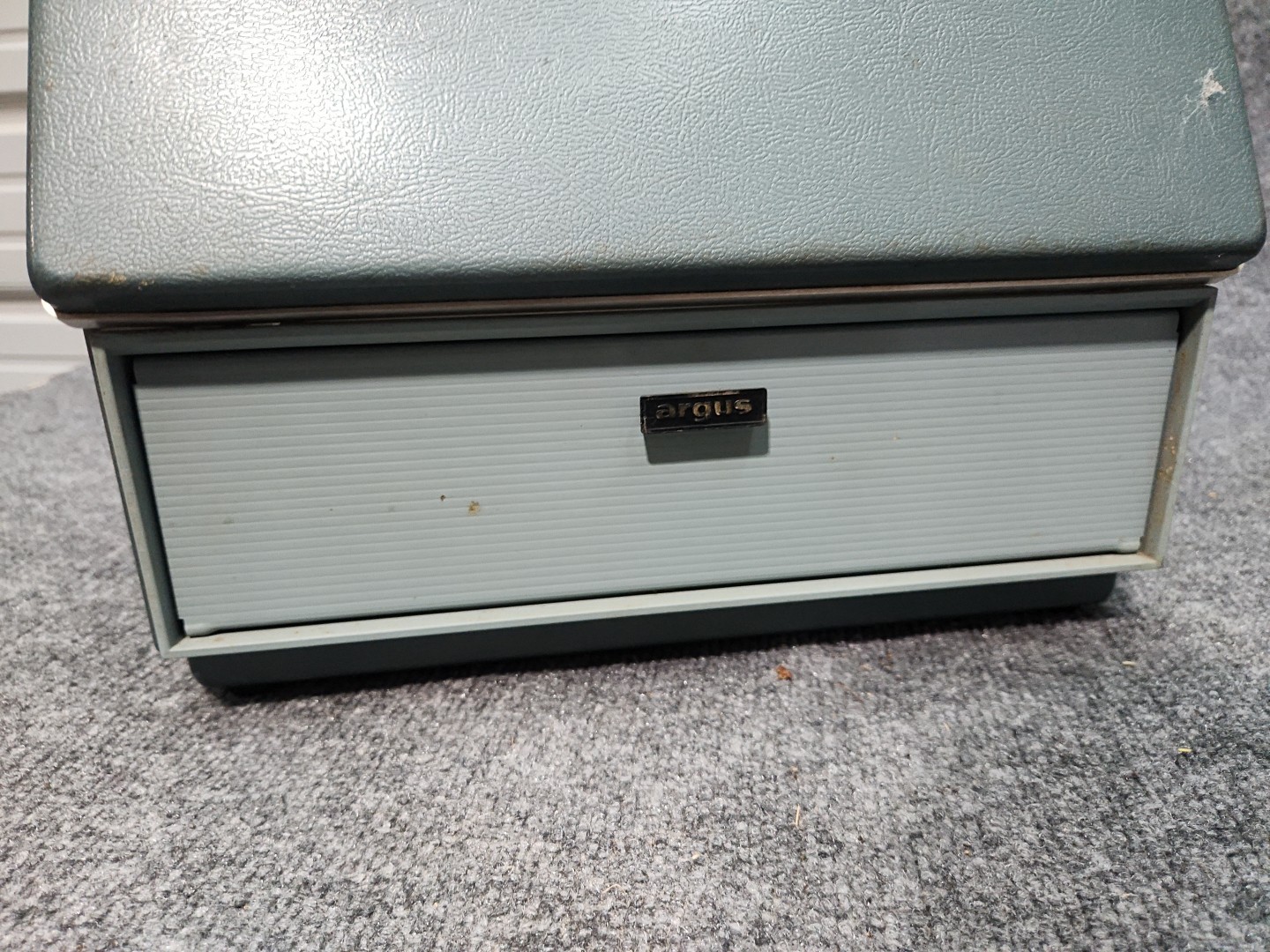 Argus 540 Slide Projector Vintage 1950s Tech Green Automatic