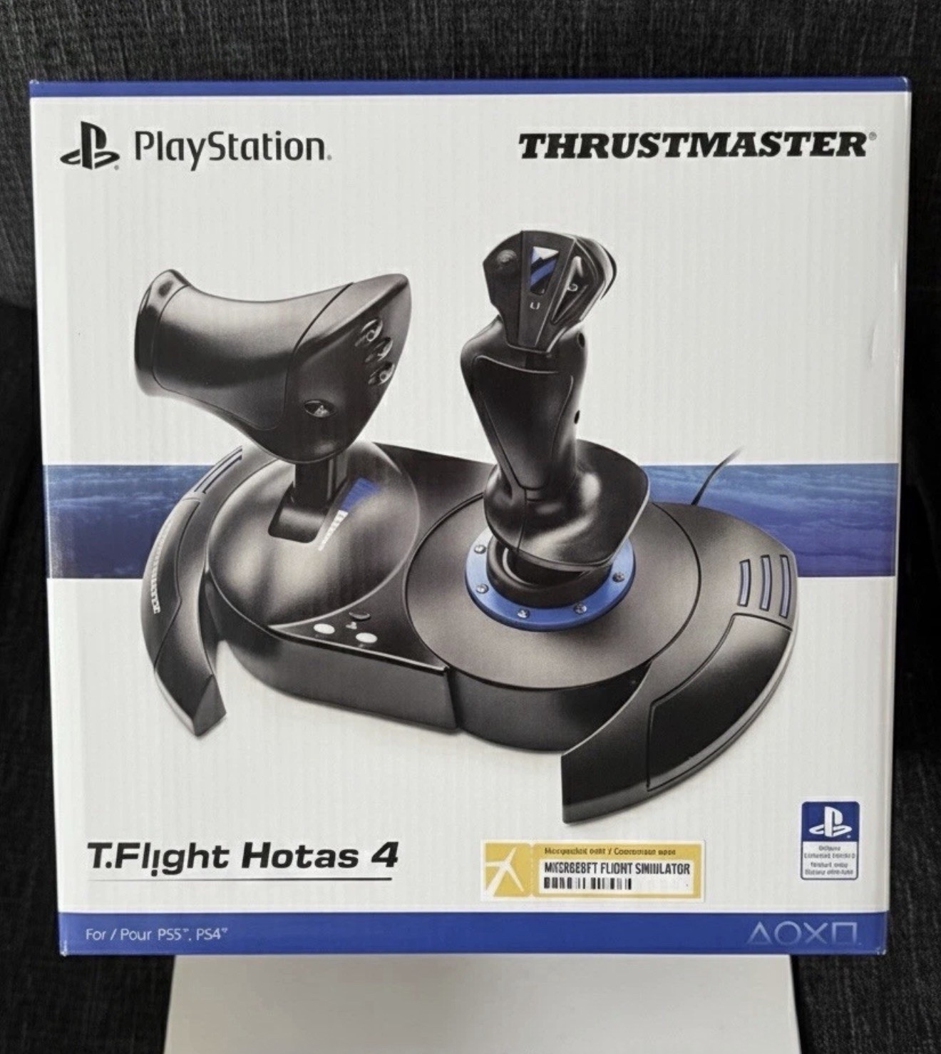Thrustmaster T.Flight Hotas 4 Flight Stick Joystick for PS4 PS5 & PC - New