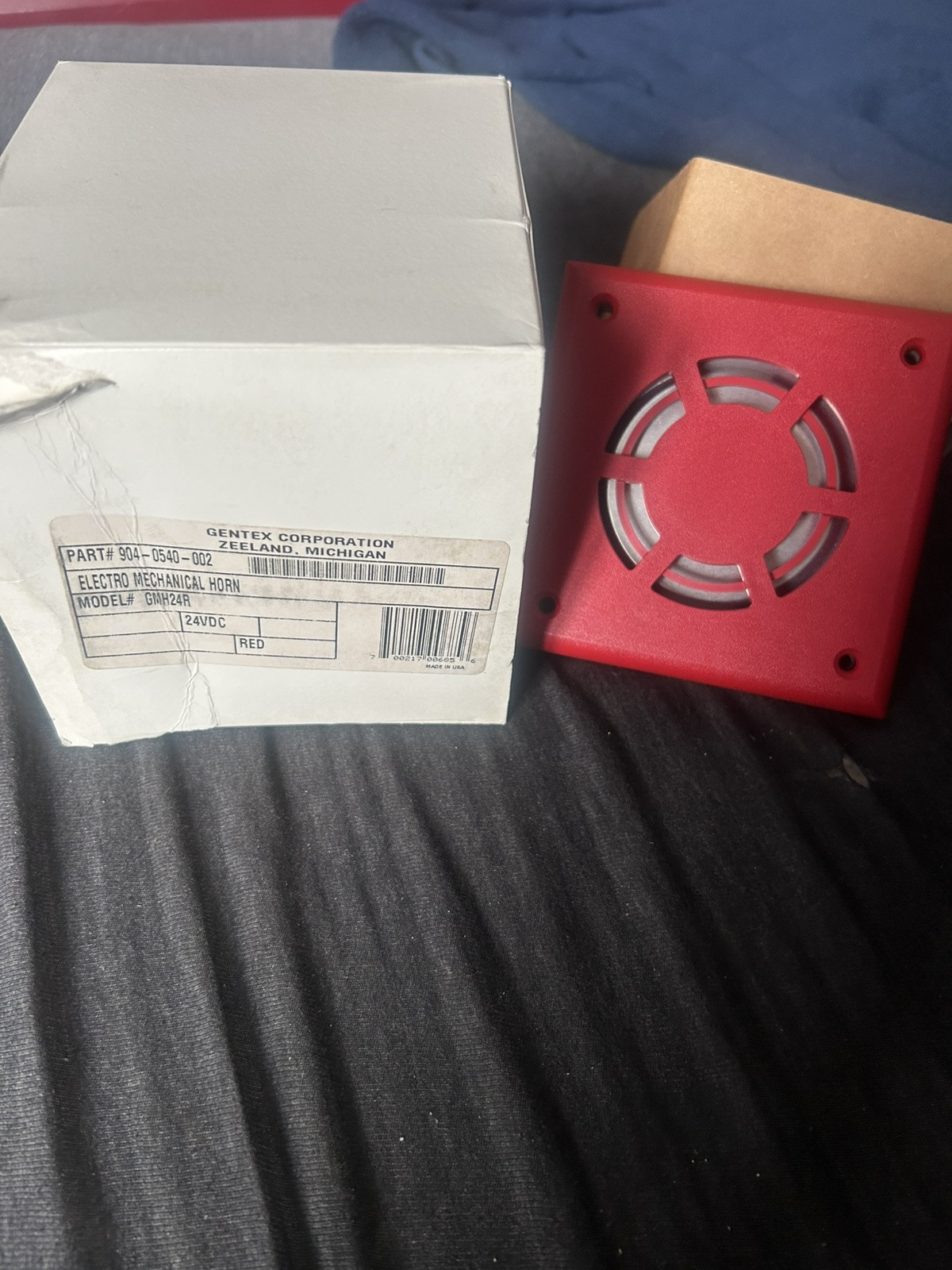 Gentex GMH-24R Fire Alarm Horn NEW OPEN BOX
