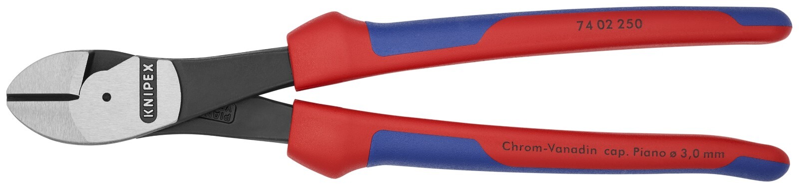 Knipex High Leverage Diagonal Cutters 10" 74 02 250
