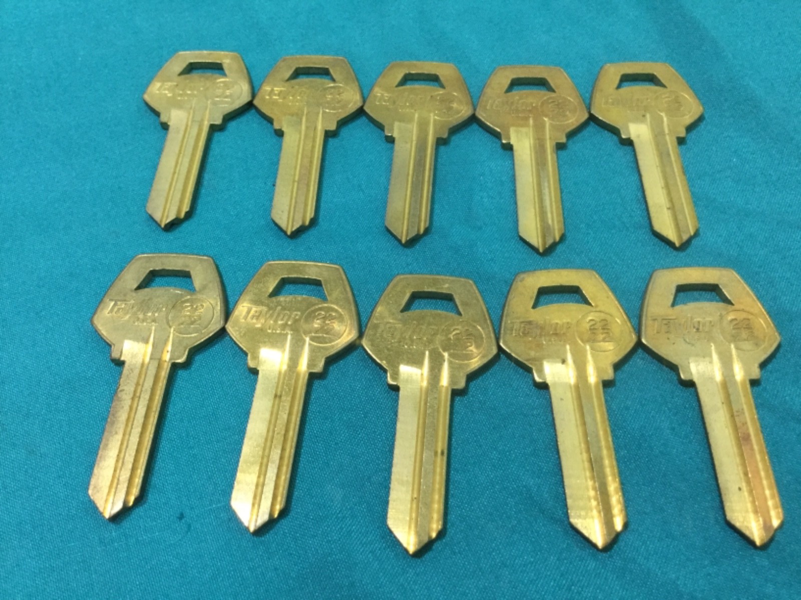 Corbin Russwin by Taylor Key Blanks, CO87/1001EH, Set of 10 - Locksmith