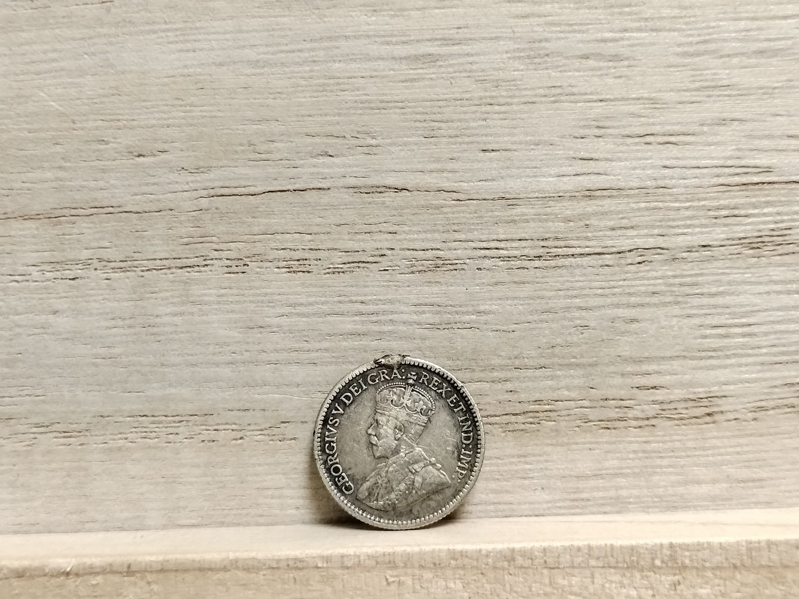 1912 5 Cents Canada Silver (.925) Coin